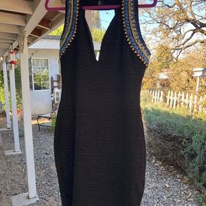 Black cocktail dress